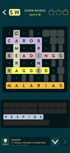 Super Words: Crossword Puzzle(圖2)-速報App