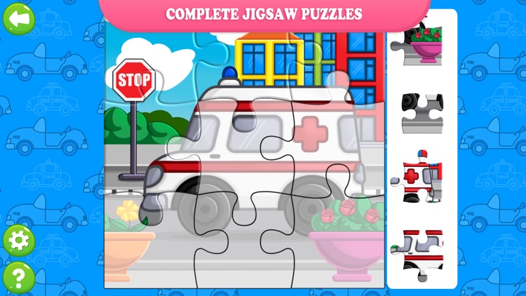 Car Puzzles for Kids screenshot-5