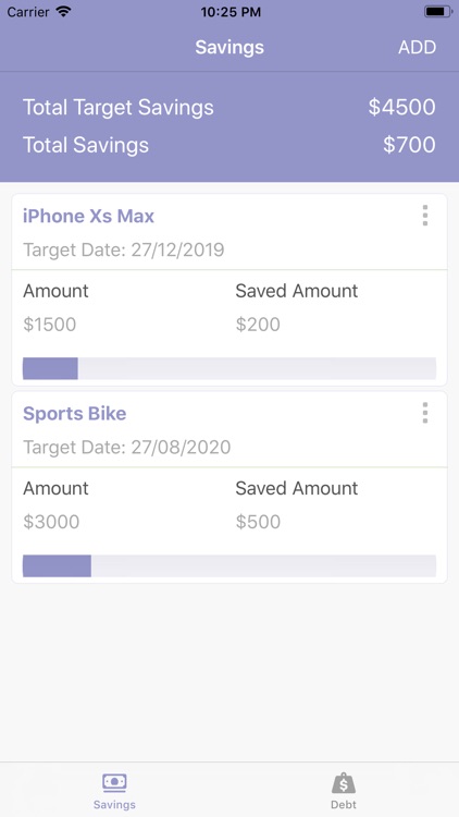 HISAAB-Manage Debt Mobile App