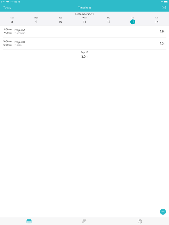 Timesheet - Time Tracker Timesheet - Time Tracker