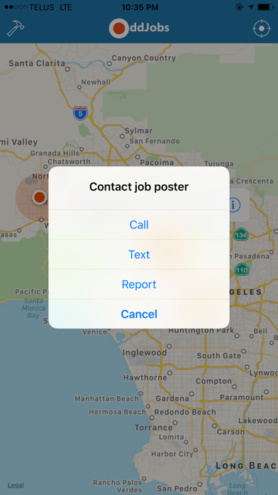 How to cancel & delete oddJobs supporting communities from iphone & ipad 4