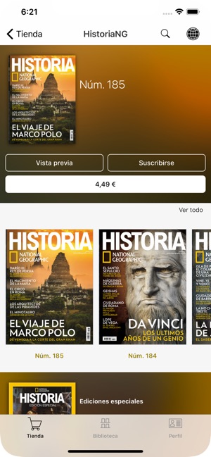 Historia National Geographic