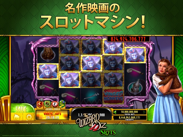 スロット マシン パチスロ Wizard Of Oz をapp Storeで