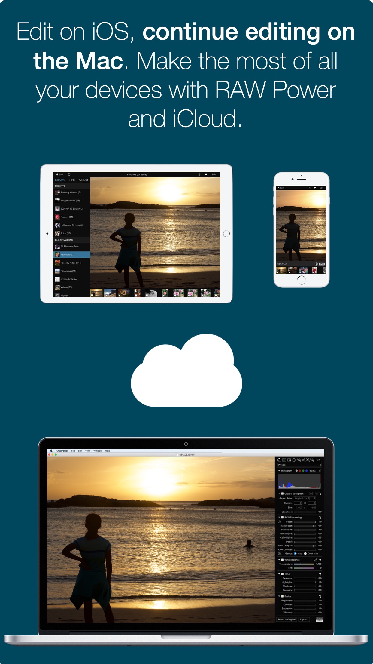 Screenshot do app RAW Power