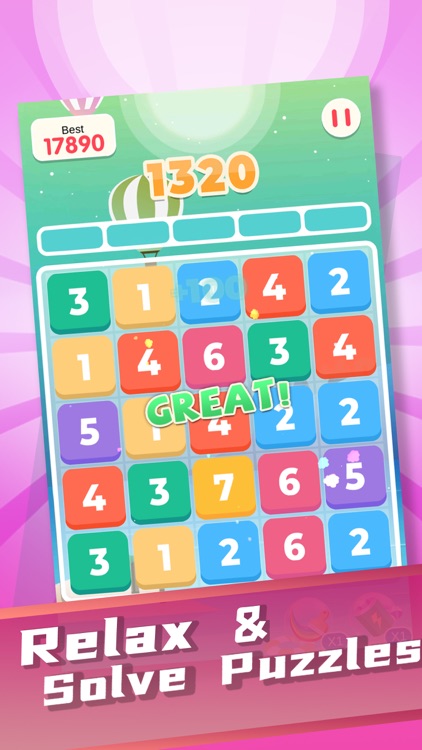 Smash Numbers - Merge Puzzle screenshot-4