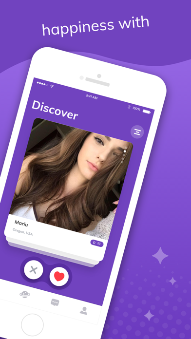 #1 Dating App - Purple Hooking screenshot 3