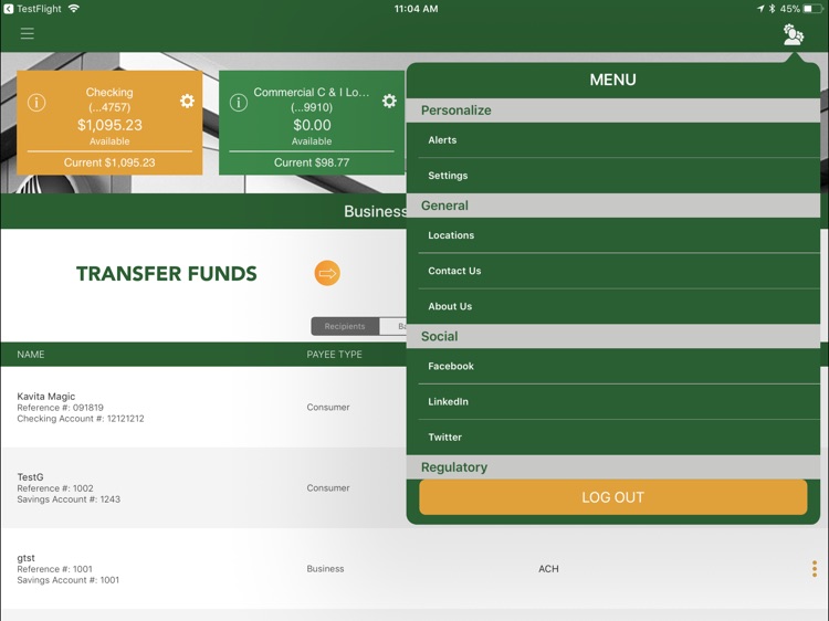 Webster Five Business for iPad screenshot-4