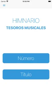 himnario tesoros musicales iphone screenshot 1
