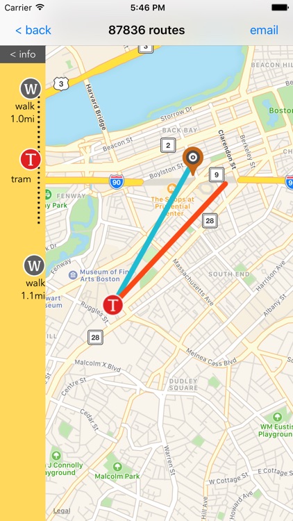Boston Public Transport screenshot-4