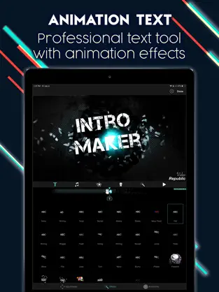 Captura de Pantalla 2 Intro Maker iphone