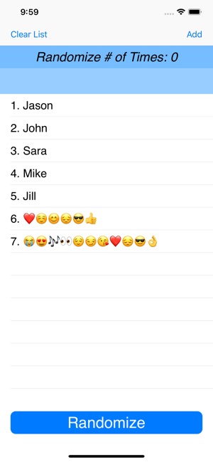Randomize List(圖1)-速報App