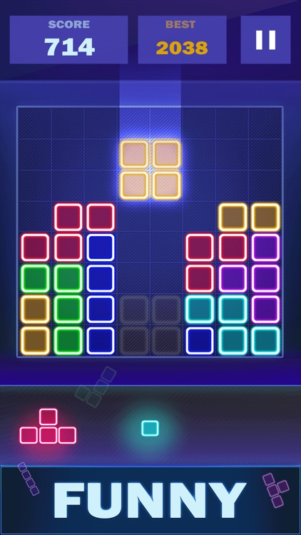 Glow Block Puzzle Legend