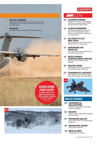 AIR International Magazine - náhled