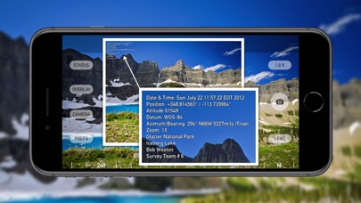 Nav Camera - Take photos and record movies overlaid with GPS location, compass direction, date, time, and custom notes Screenshot 4