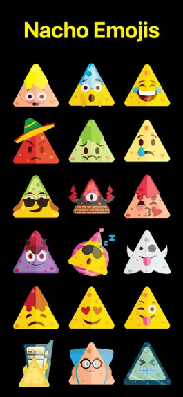 Game screenshot Funny Nachos Emojis for Texts apk