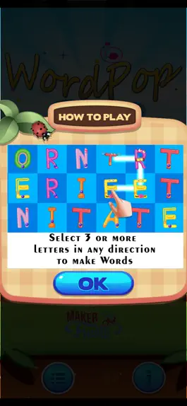 Game screenshot WordPop Fiesta apk