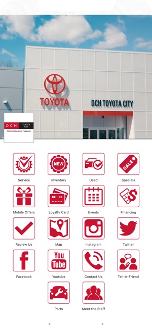 DCH Toyota City Dealership