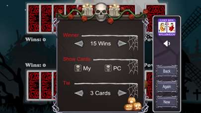 War - Card War - Halloween screenshot 2