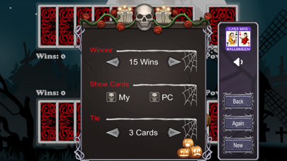 How to cancel & delete War - Card War - Halloween from iphone & ipad 2