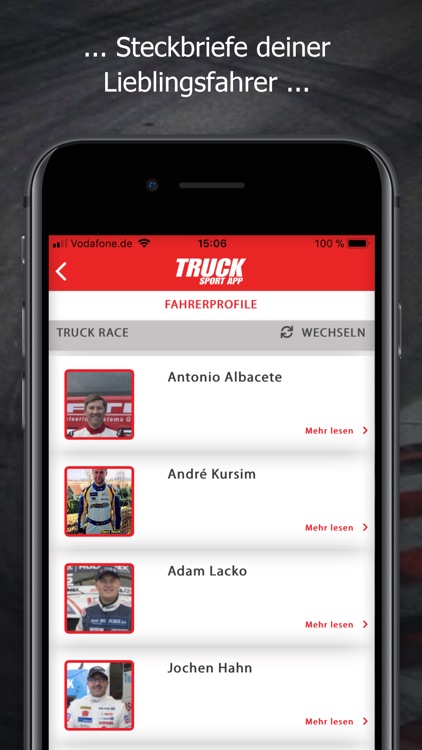 Truck Sport App