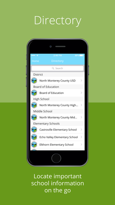 North Monterey County USD screenshot 2