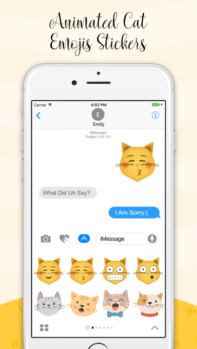 How to cancel & delete Animated Loving Cat Stickers from iphone & ipad 4