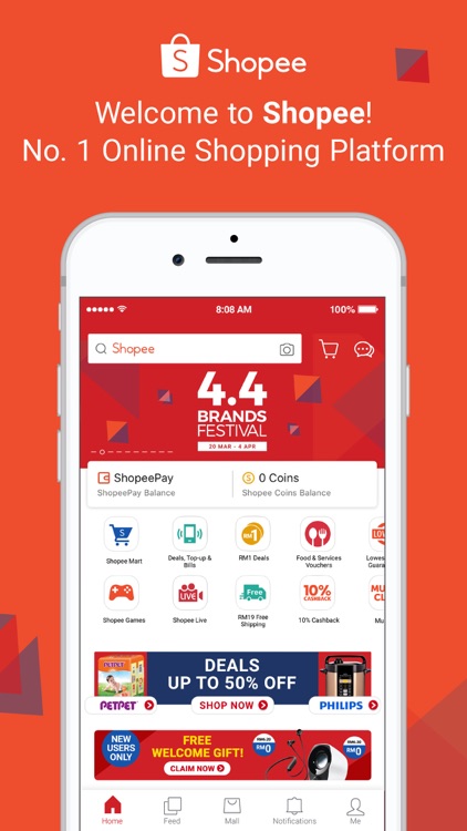 Shopee MY 4.4 Brands Festival screenshot-0