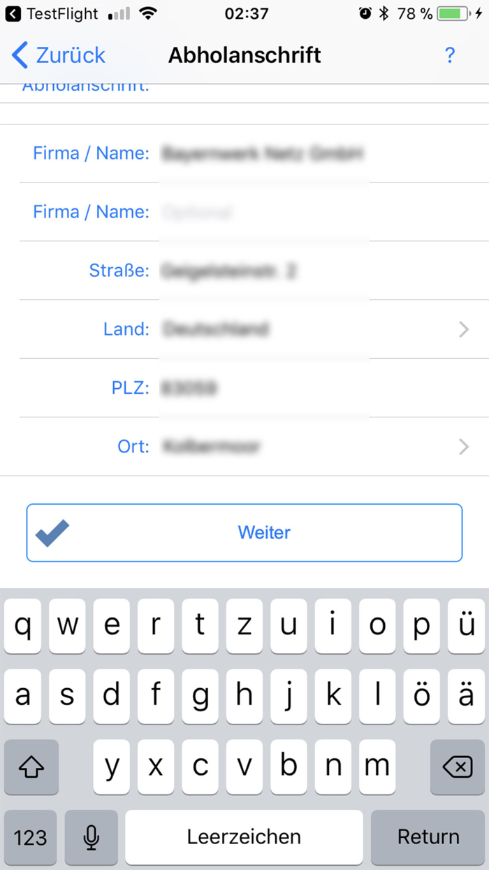 Rexel-KTG-Freimeldung