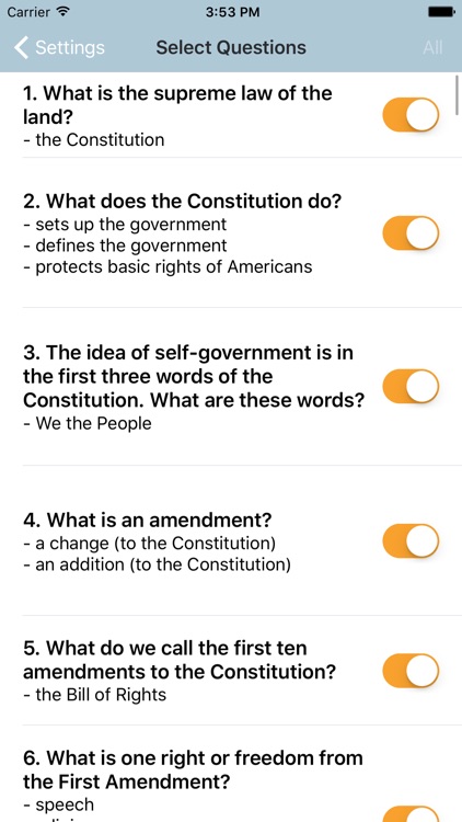 100 Civics USA Naturalization screenshot-3