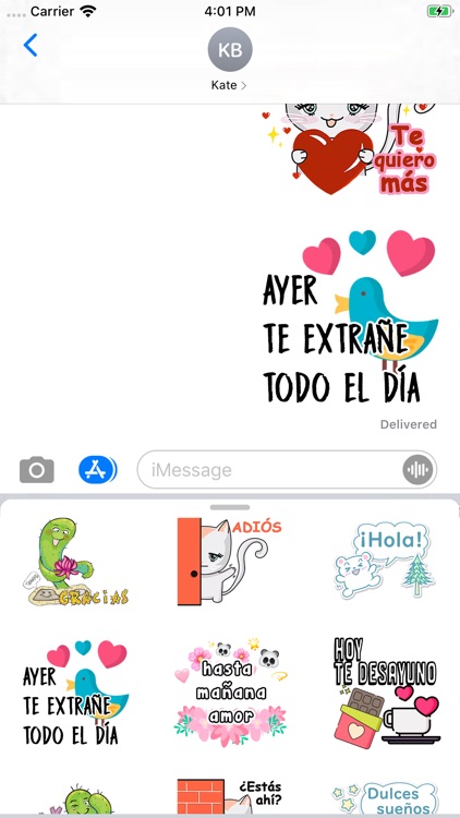 Stickers de saludos en español screenshot-6