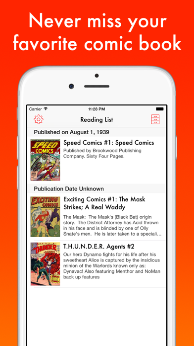 How to cancel & delete Comic Book Day from iphone & ipad 1