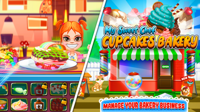 My Sweet Chef: Cupcakes Bakery screenshot 1