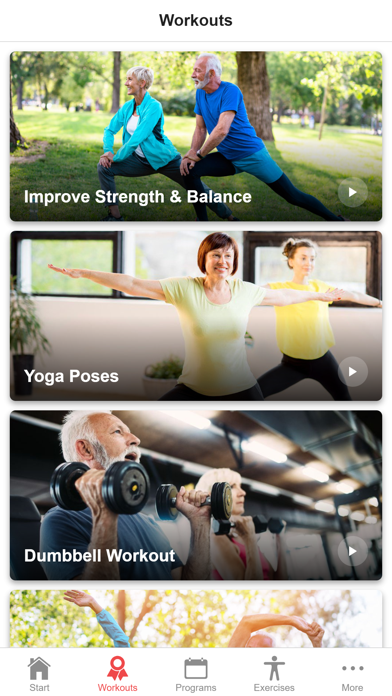 Exercise for Older Adults screenshot 3