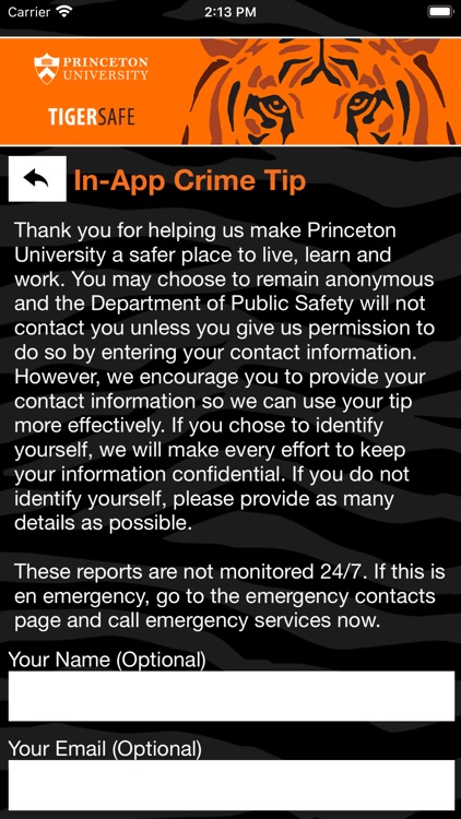 TigerSafe - Princeton screenshot-4