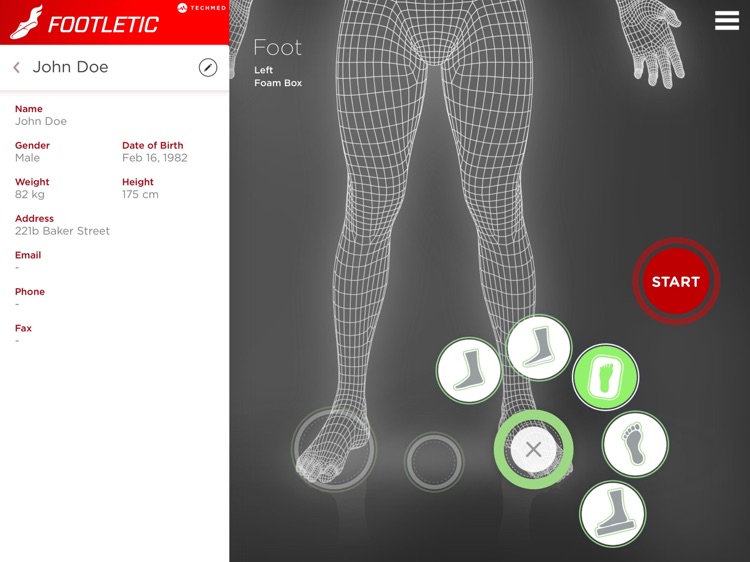 Footletic 3D Scan by TechMed 3D