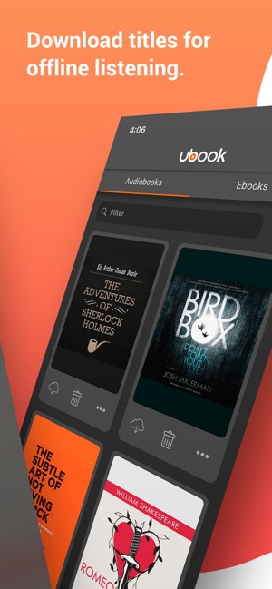 Ubook - Audiobooks(圖4)-速報App