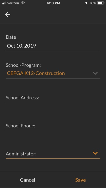 CEFGA K12 Pipeline Admin