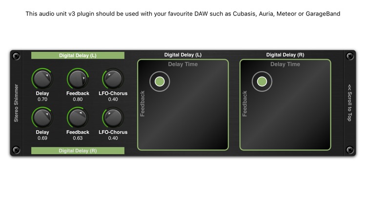 Shimmer AUv3 Audio Plugin