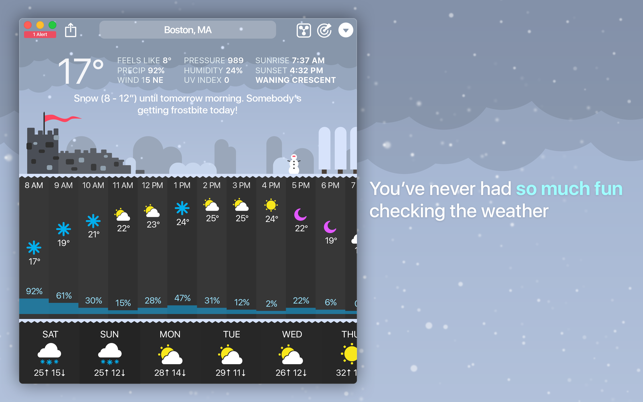 ‎CARROT Weather Screenshot