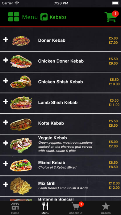 Britannia Kebab Pizza screenshot 4