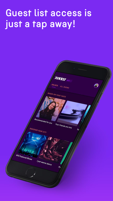 How to cancel & delete Jukely - Concert Membership from iphone & ipad 1