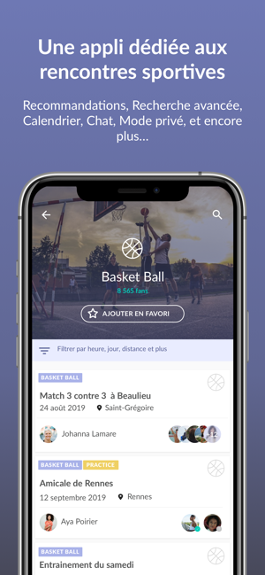 Practice: Rencontres sportives(圖3)-速報App