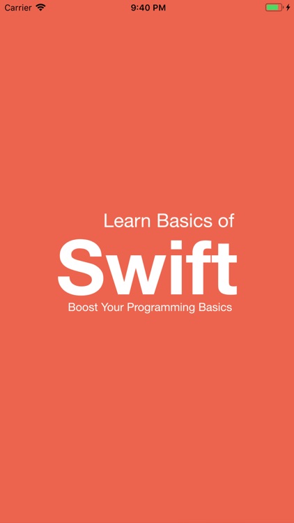 Learn The Basics Of Swift