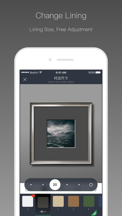 装裱大师 - 为图片添加相框画框的编辑工具 VOUN screenshot 4