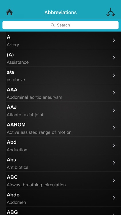 Physio Abbreviations screenshot-0