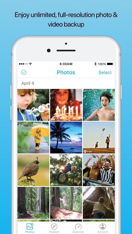 Memories - photos and videos