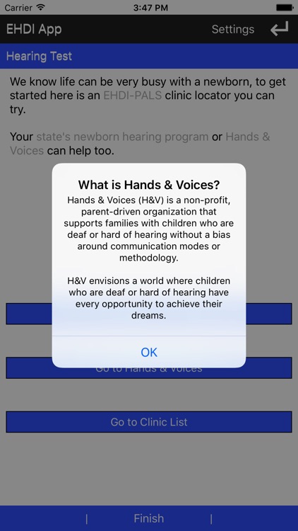 EHDI Hearing App