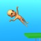 Tap the screen to raise the orange flippers and throw the player up in the air