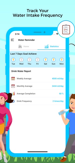 Water Tracker: For Drink Water(圖3)-速報App