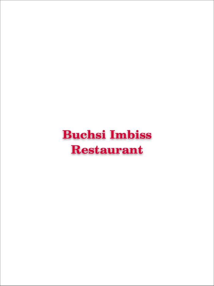 Buchsi imbiss Pizza Kurier